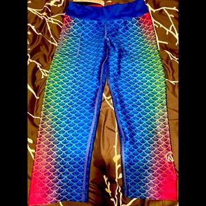 NWT Size 6 INKnBURN Mermaid Capris